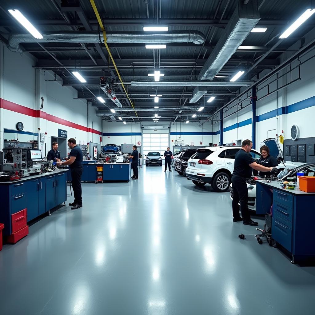 Bosch Certified Auto Repair Shop Interior