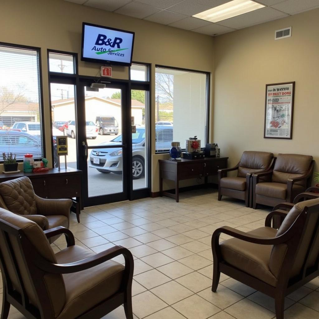 Comfortable and modern waiting area