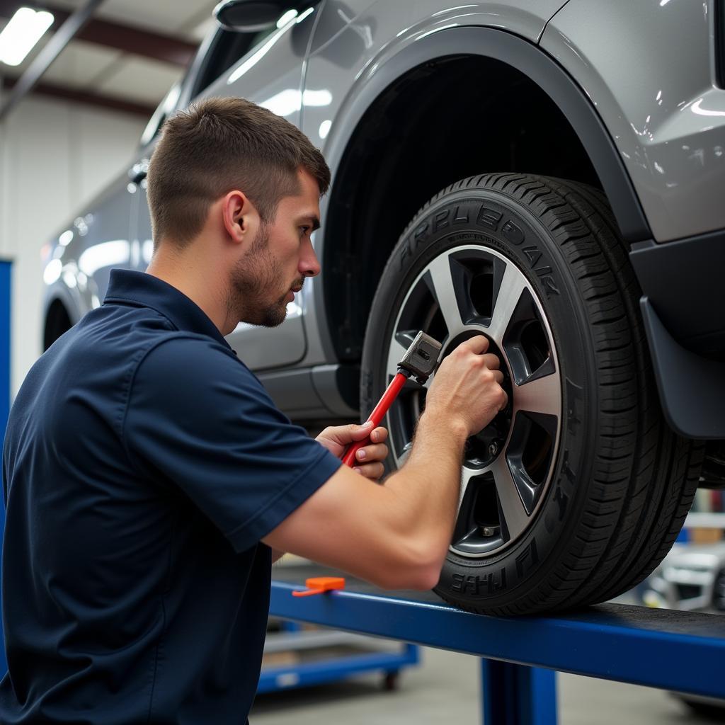 Brake Inspection at Mall of Georgia Auto Service