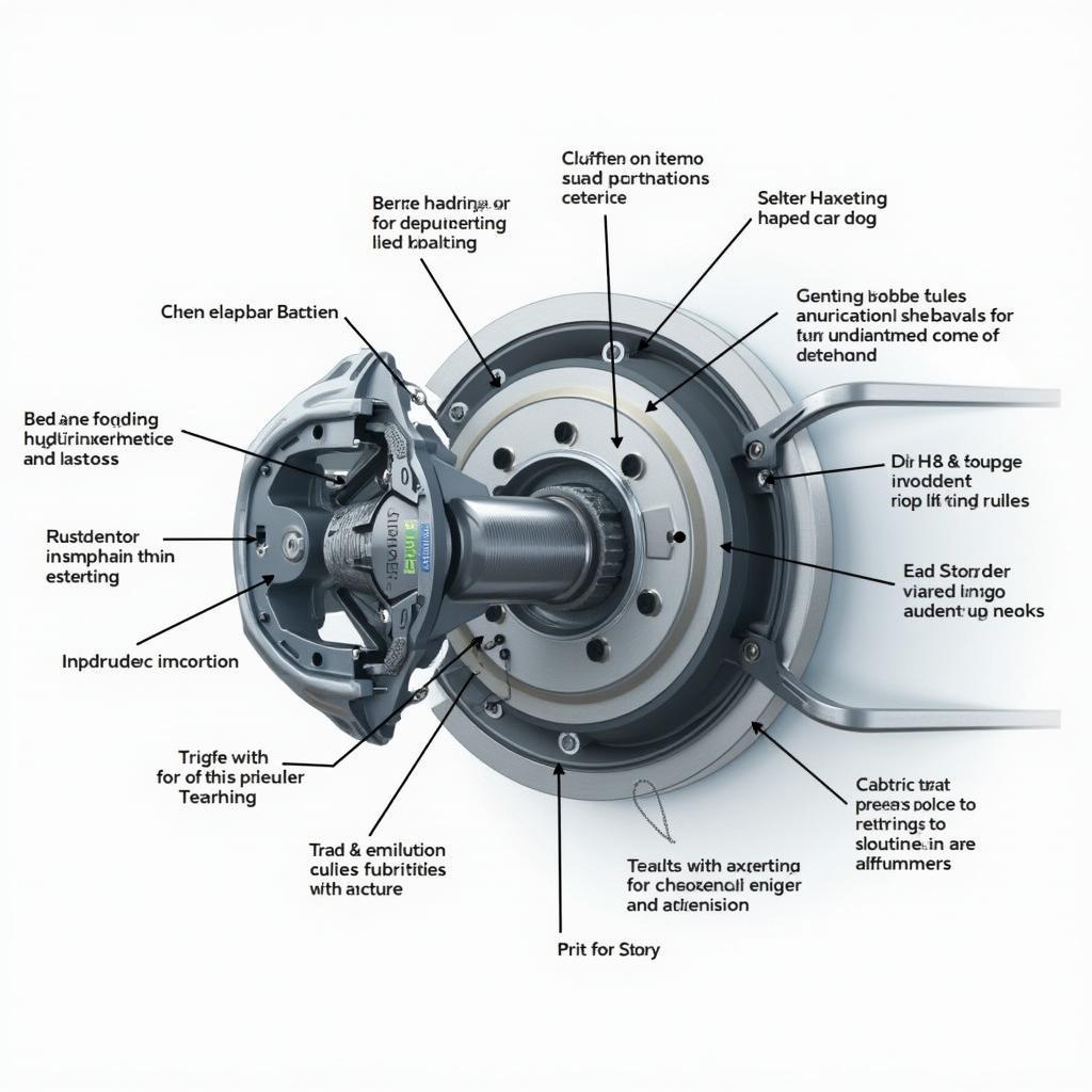 Car brake system components