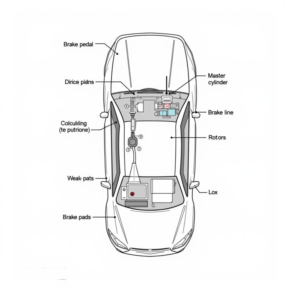 Car Brake System Components