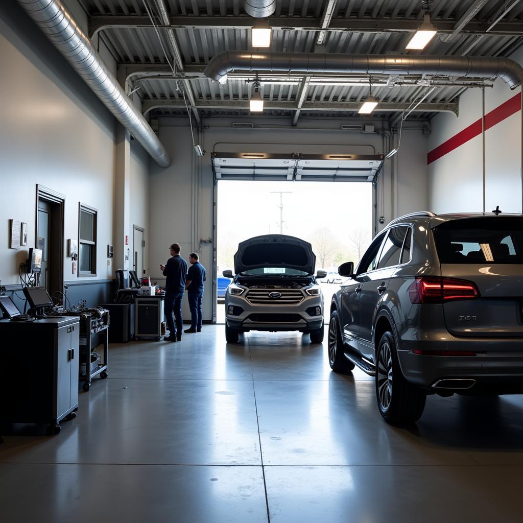 Modern Auto Service Shop in Branchburg NJ