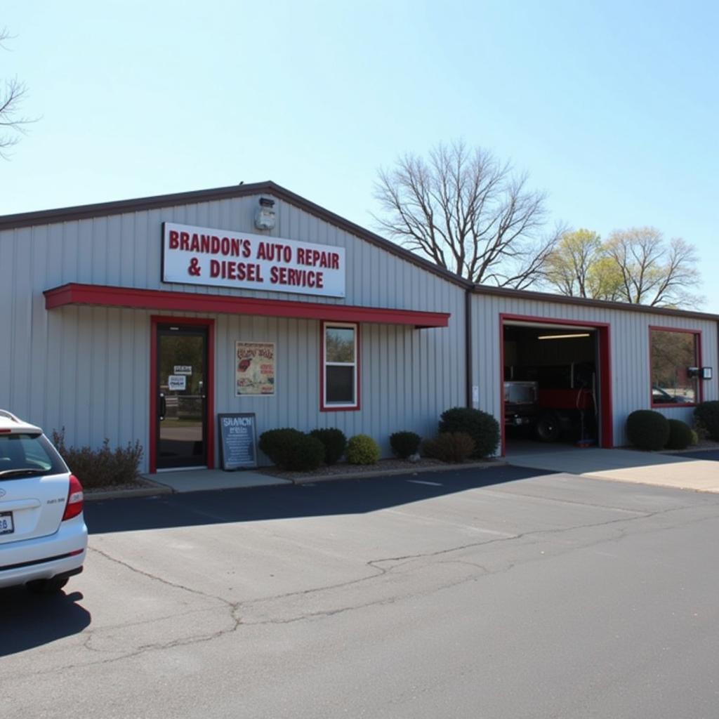 Brandon's Auto Repair & Diesel Service Building Exterior