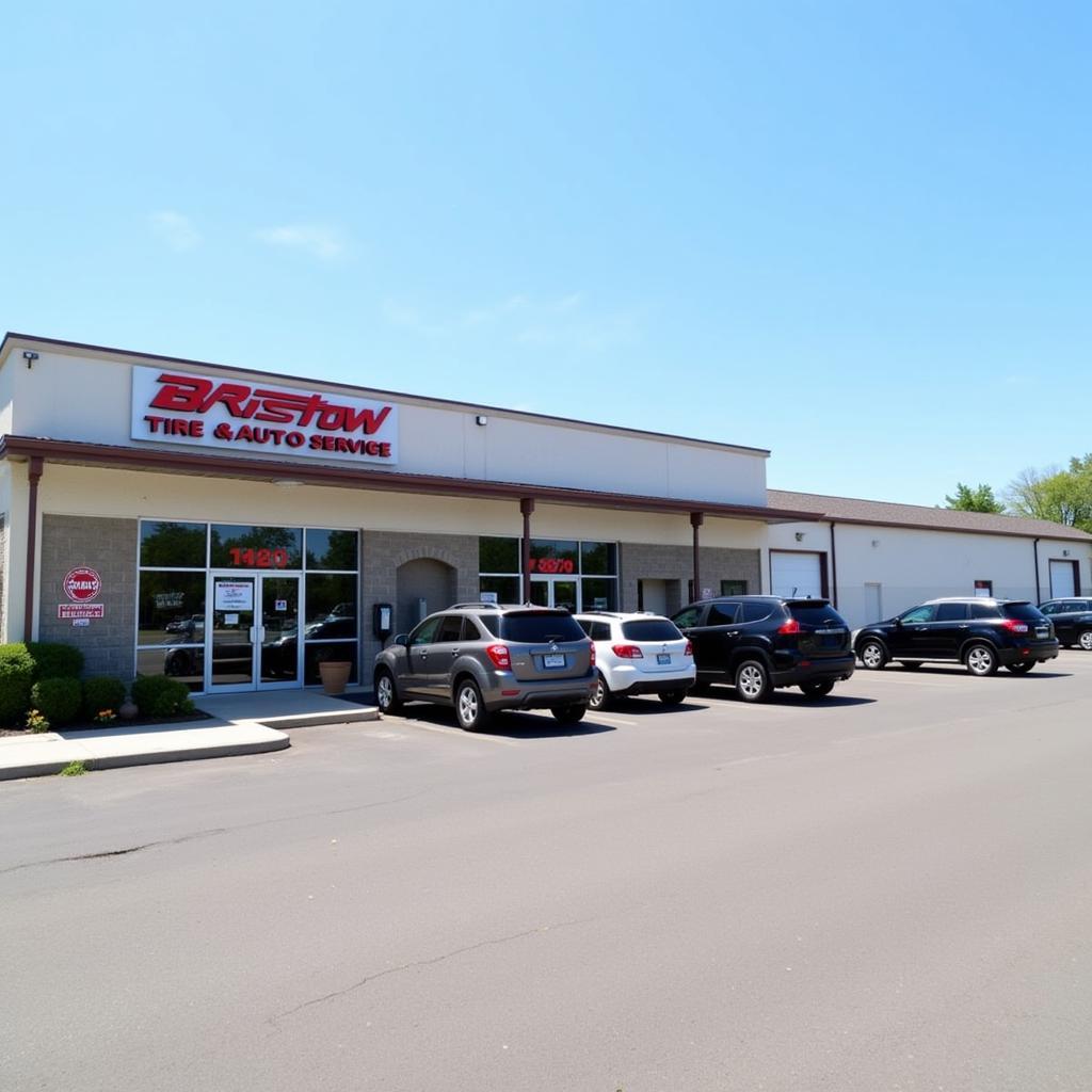 Bristow Tire & Auto Service Shop Front