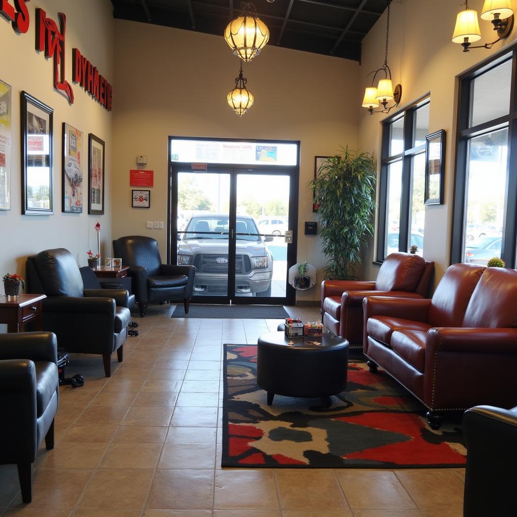 Calderon's Tire Auto Services Waiting Area