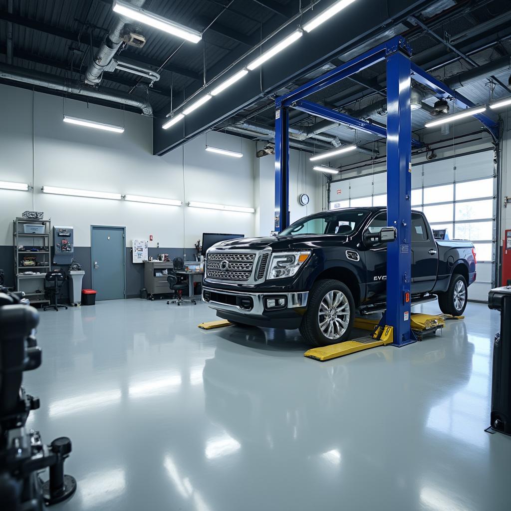 Calgary mechanic shop interior