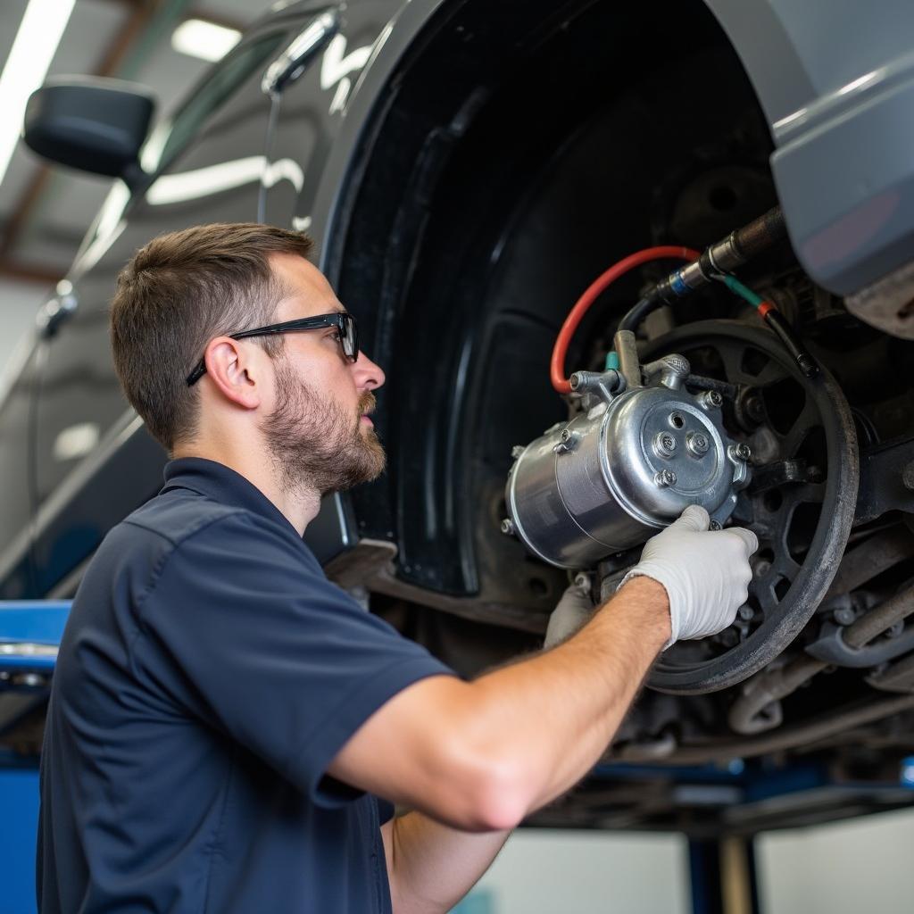 Car AC Repair at Joe's Auto Service