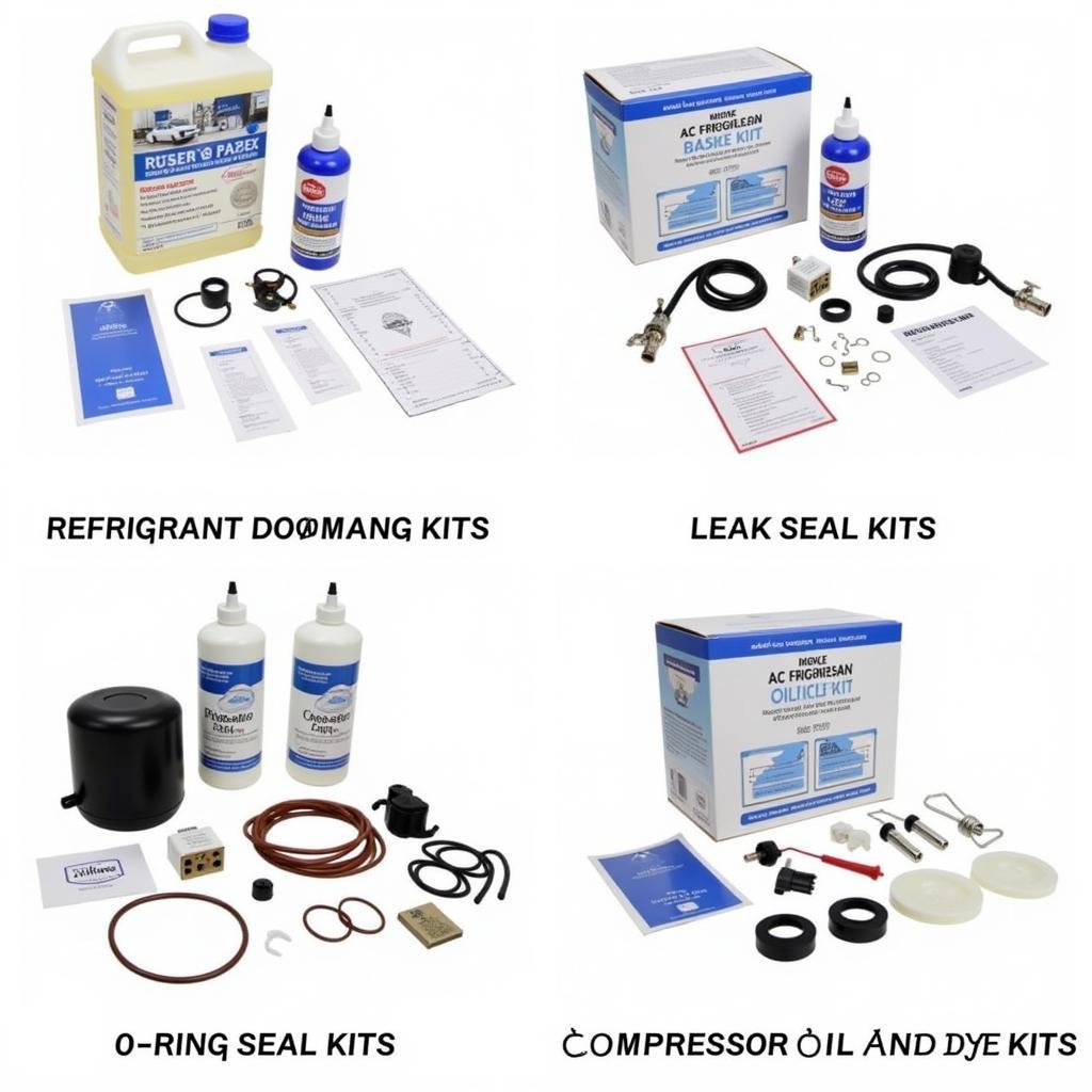 Types of Car AC Repair Kits