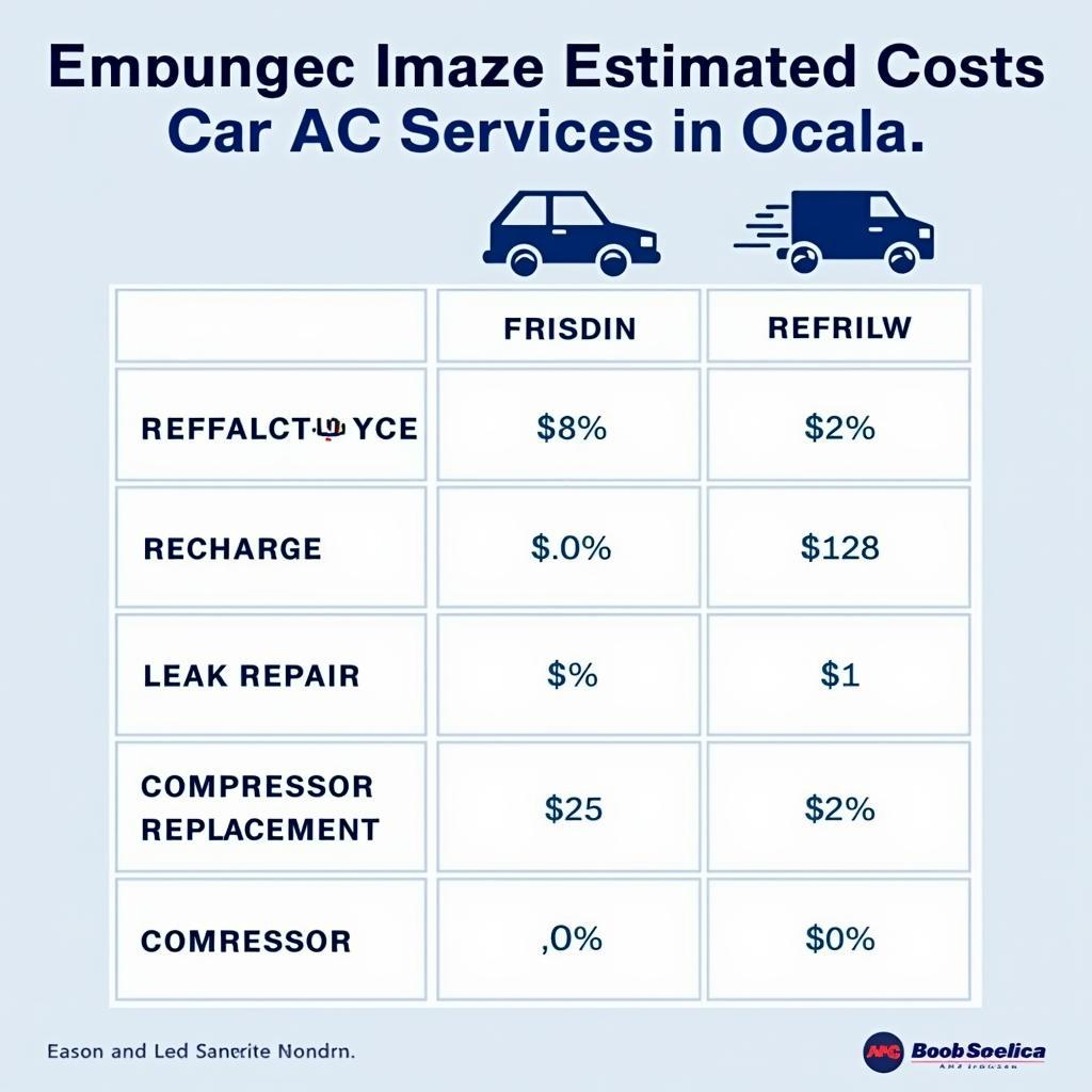 Car AC Service Cost Ocala