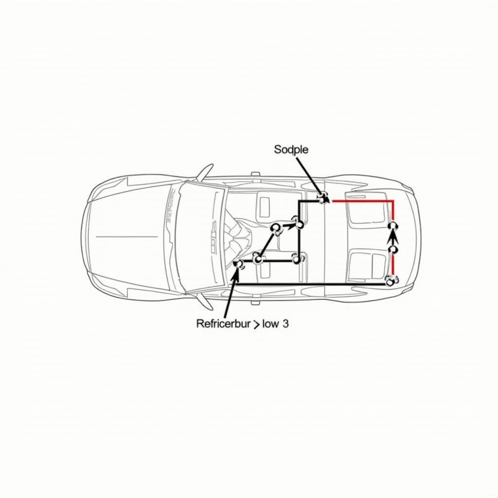 Car Air Conditioning System Diagram