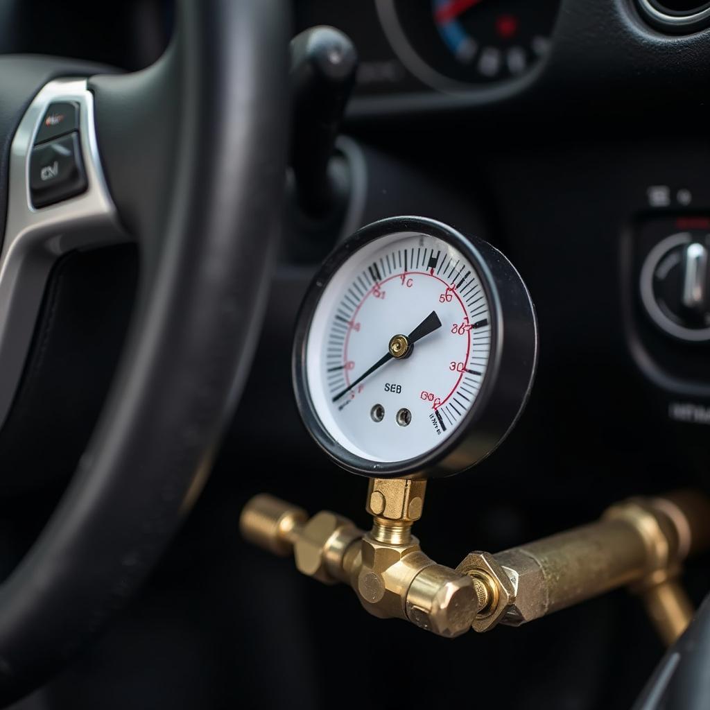 Car Aircon Pressure Gauge