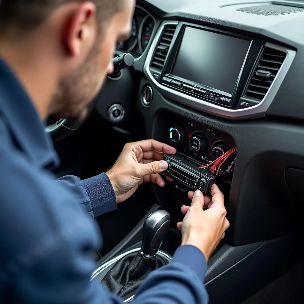 Car audio installation process