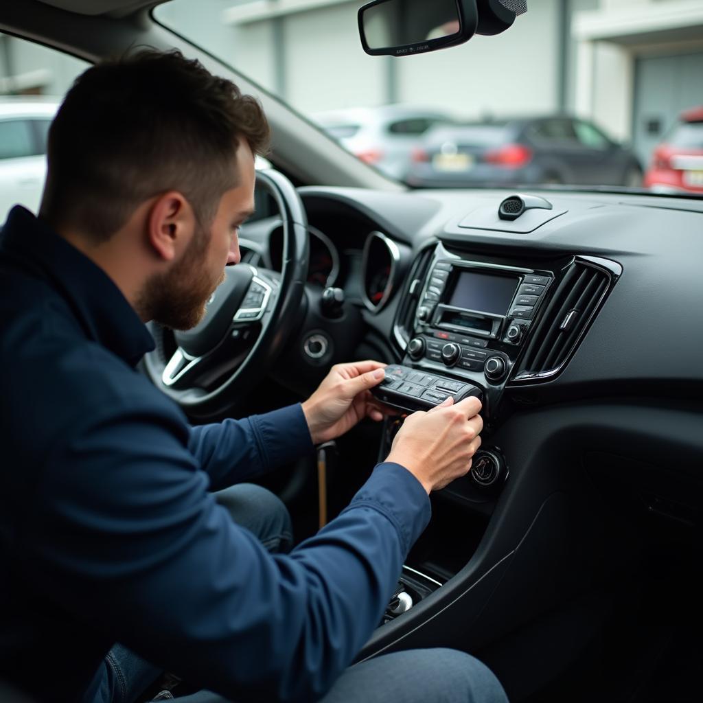 Car Audio System Installation