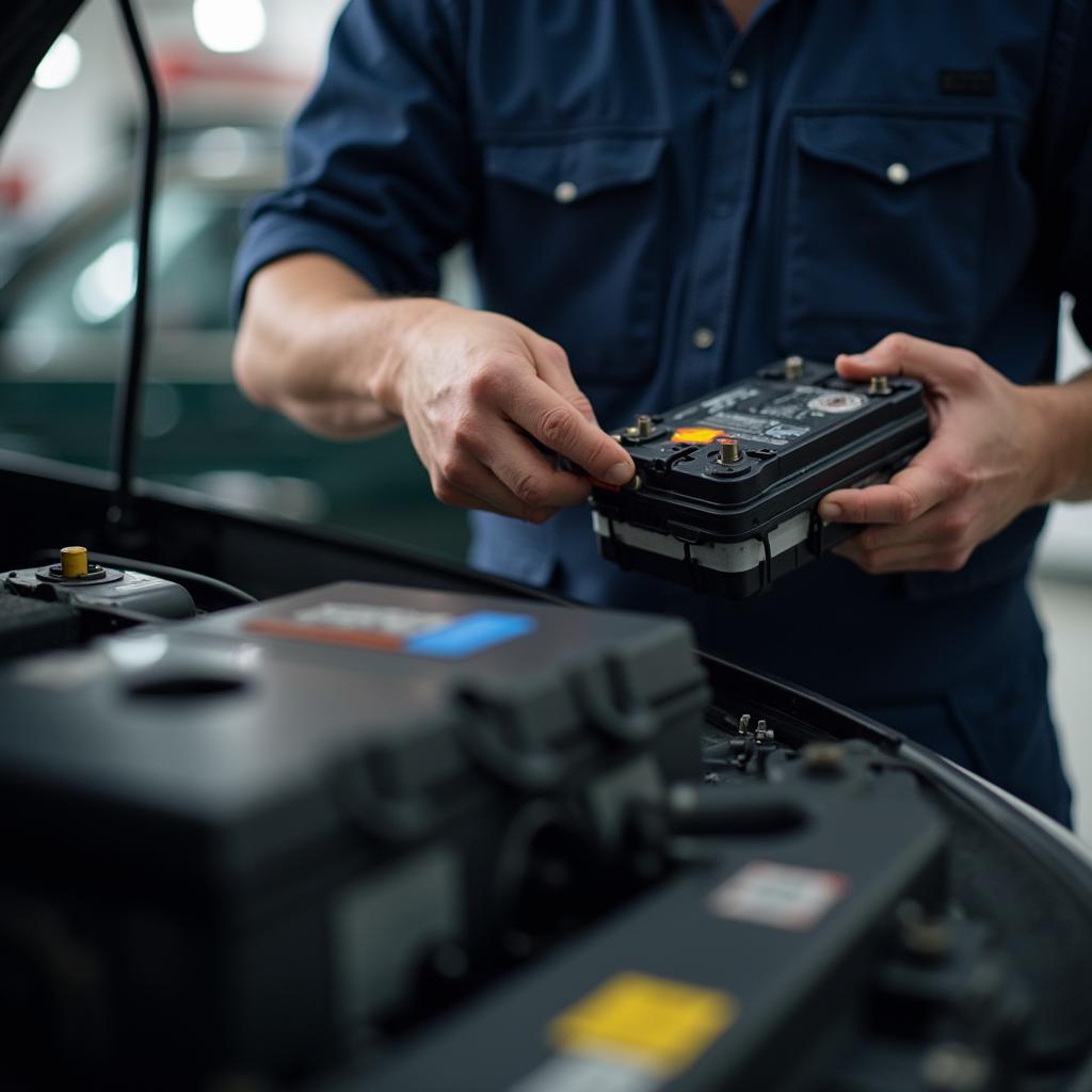 Car Battery Check Glasgow