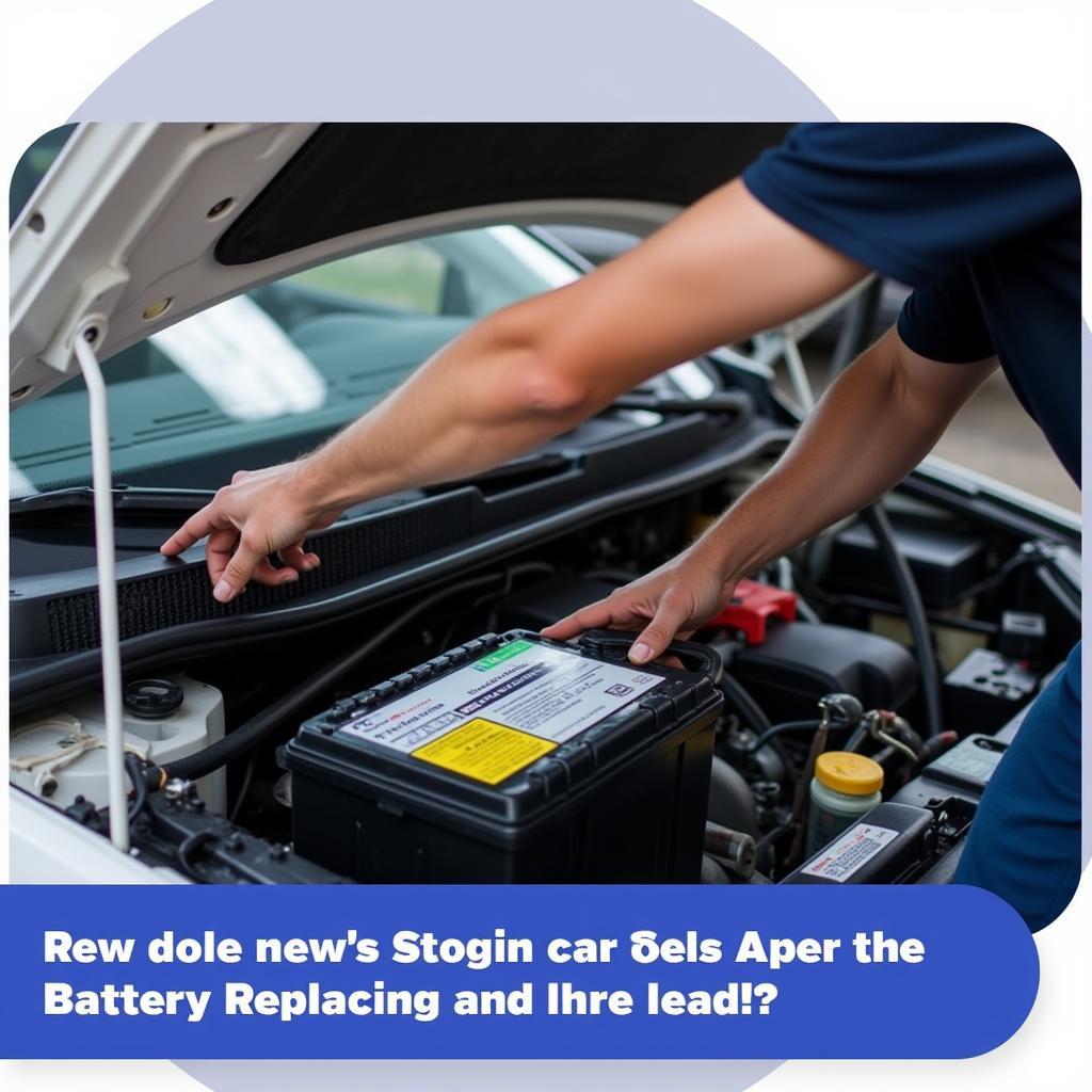 Car battery replacement in Werribee