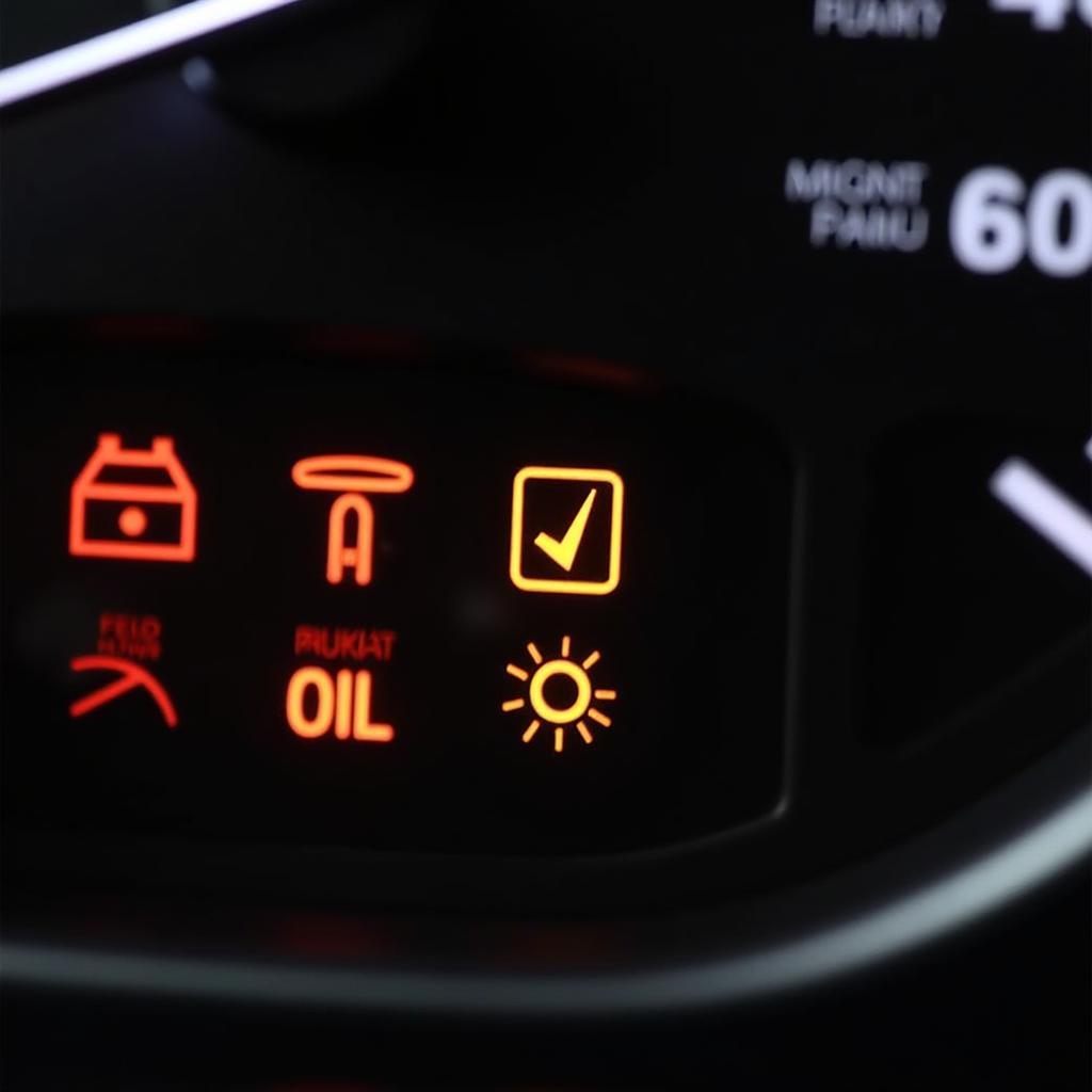 Car Dashboard Warning Lights