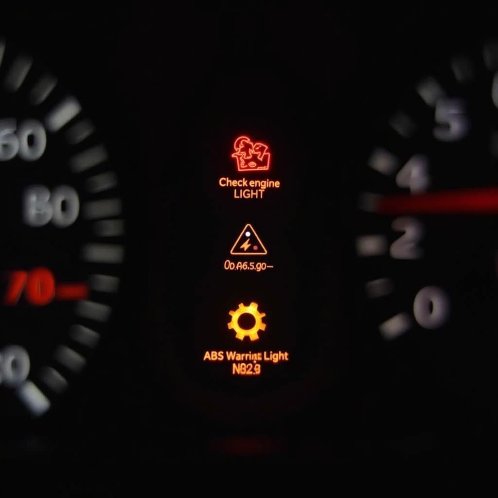 Car Dashboard Warning Lights