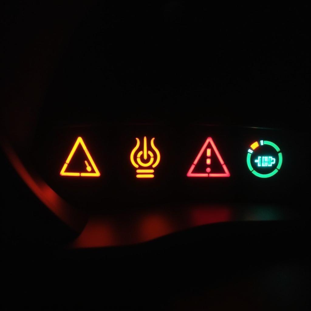 Car Dashboard Warning Lights