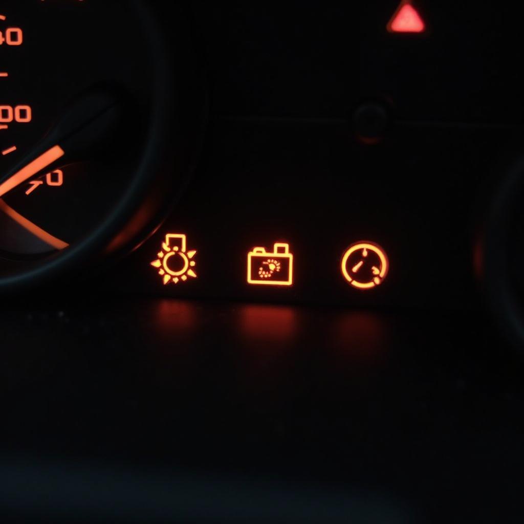 Car Dashboard Warning Lights