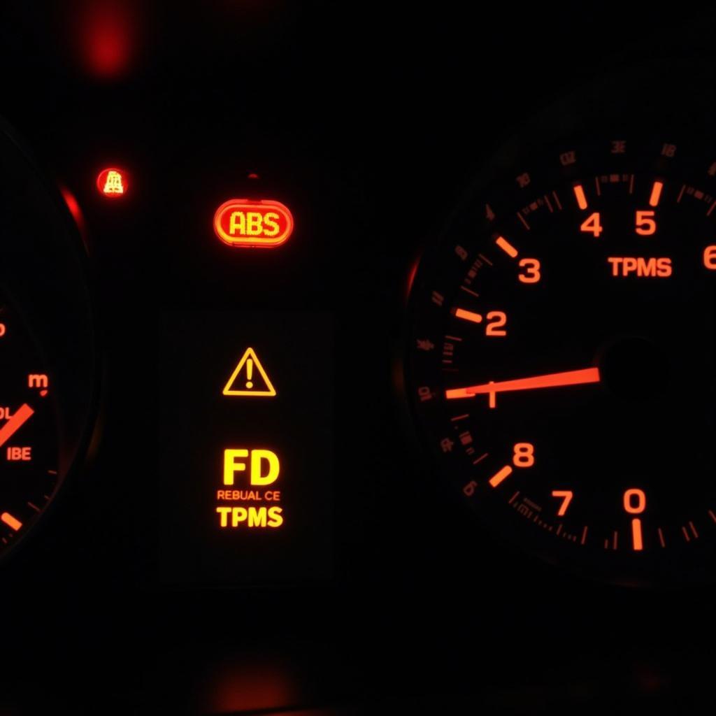 Car Dashboard Warning Lights