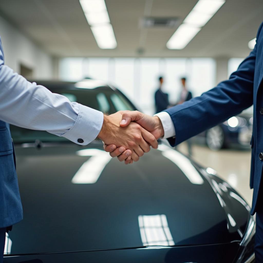 Car Dealership Handshake