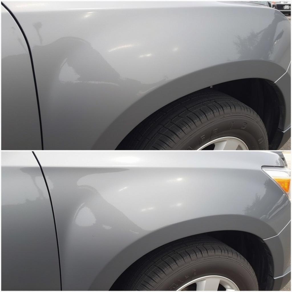 Car Dent Repair Before and After