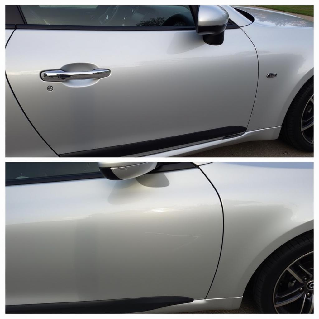 Car Dent Repair Completed Under Insurance