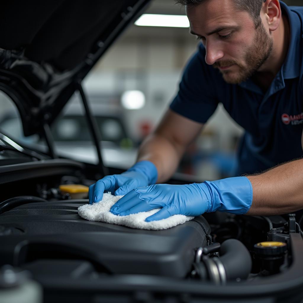 Car Detailing: Engine Cleaning