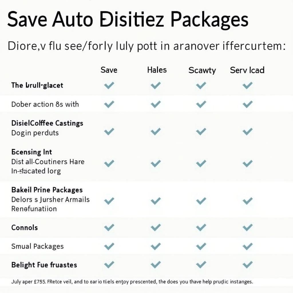 Car Detailing Price List