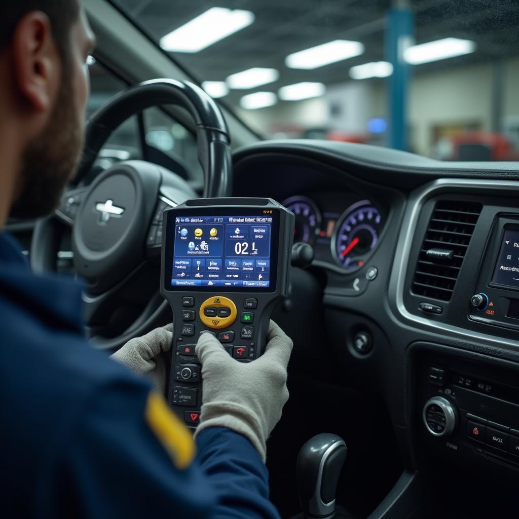 Modern car diagnostic equipment in Flint, MI