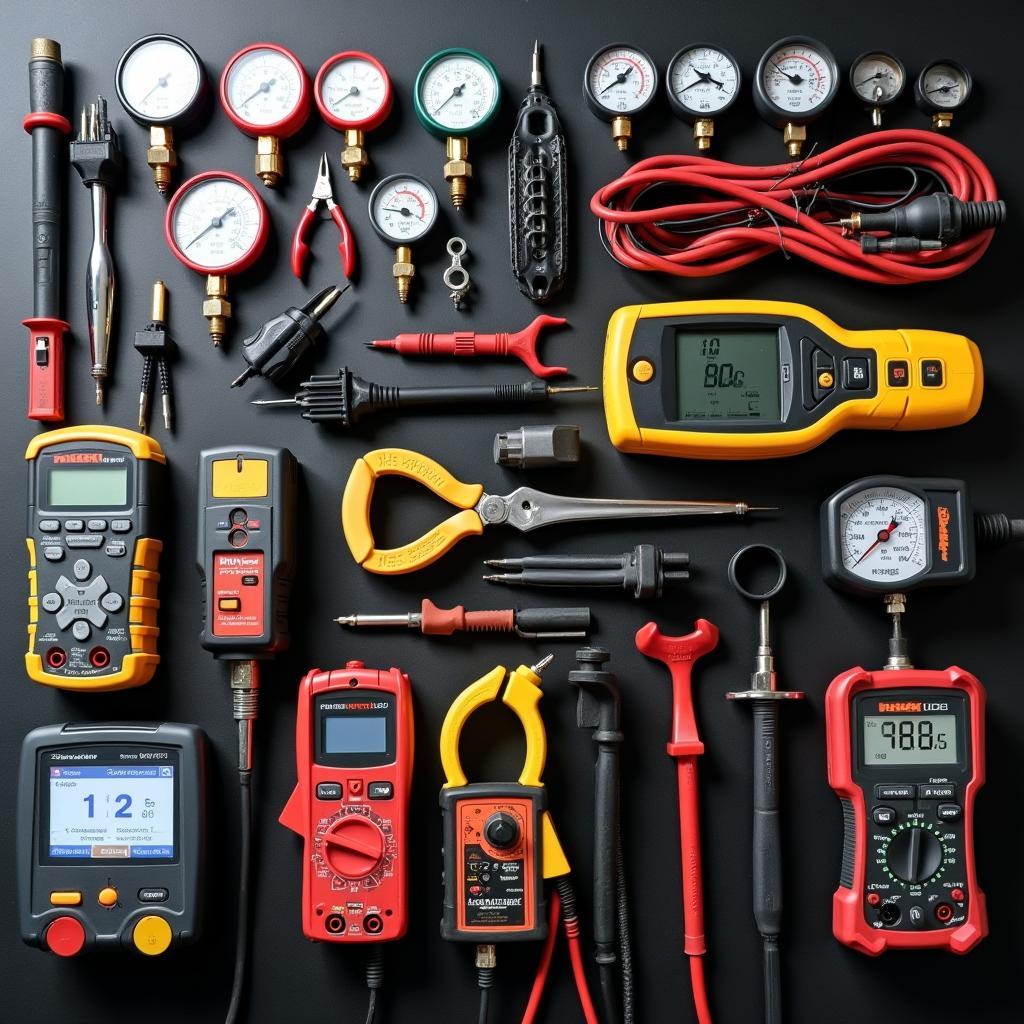 Variety of diagnostic tools used at Dave's Pro Auto Service