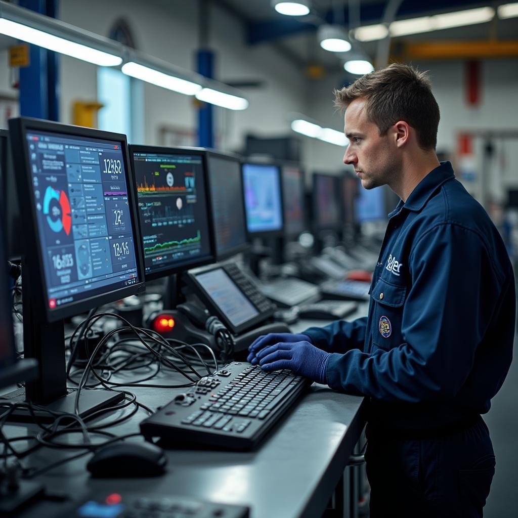  Modern car diagnostic tools used in a Napanee auto service