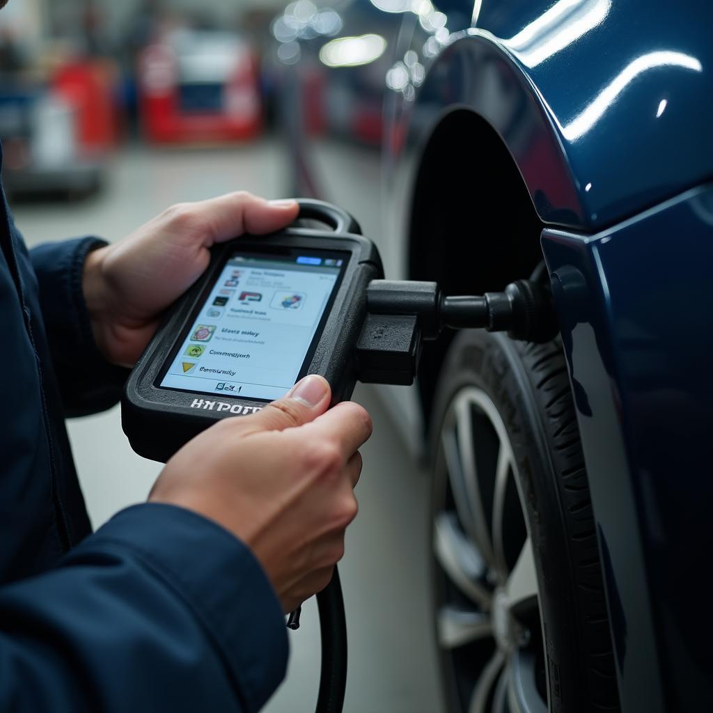 Car Diagnostics being performed in Columbus, GA