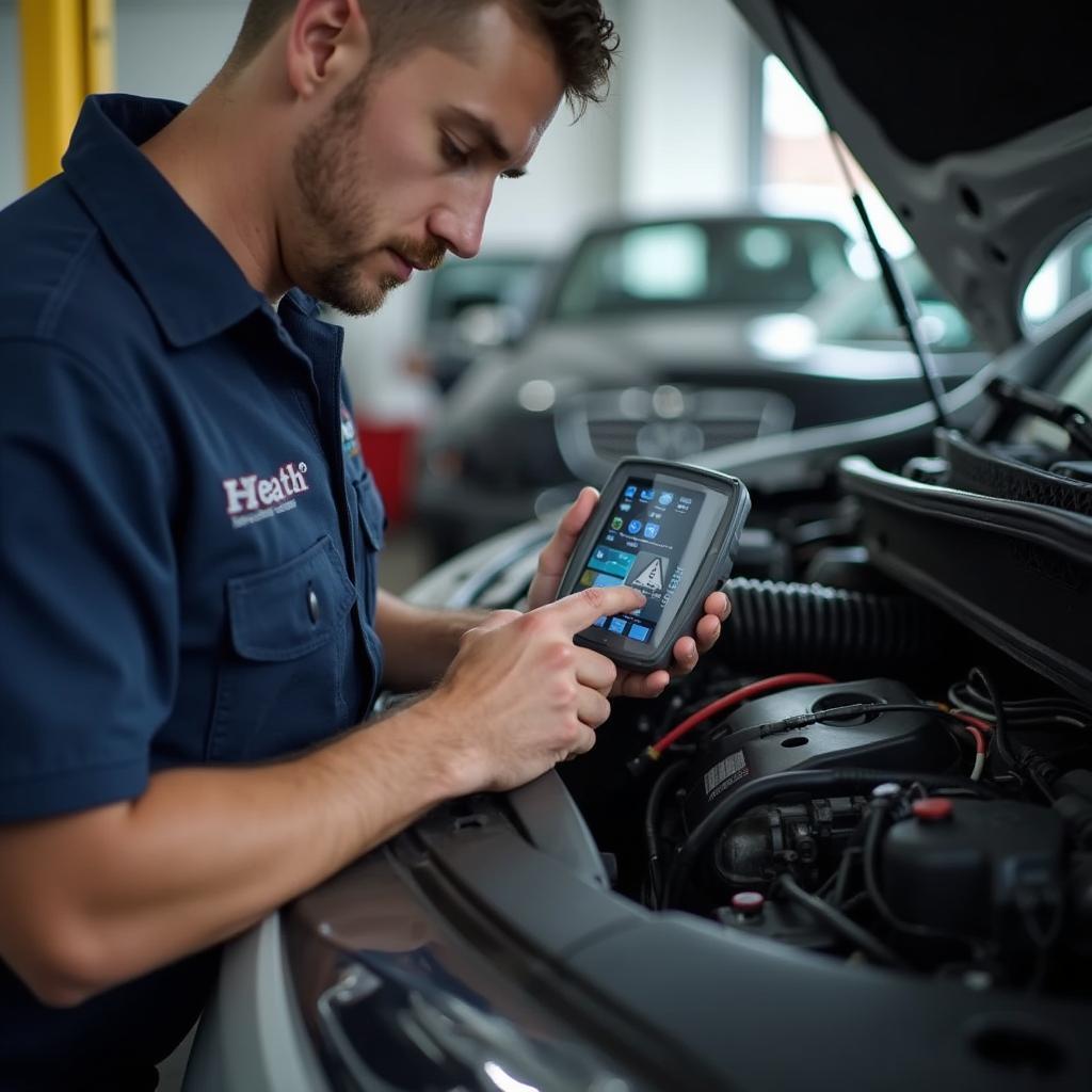 Car Diagnostics at Heath's Auto Service