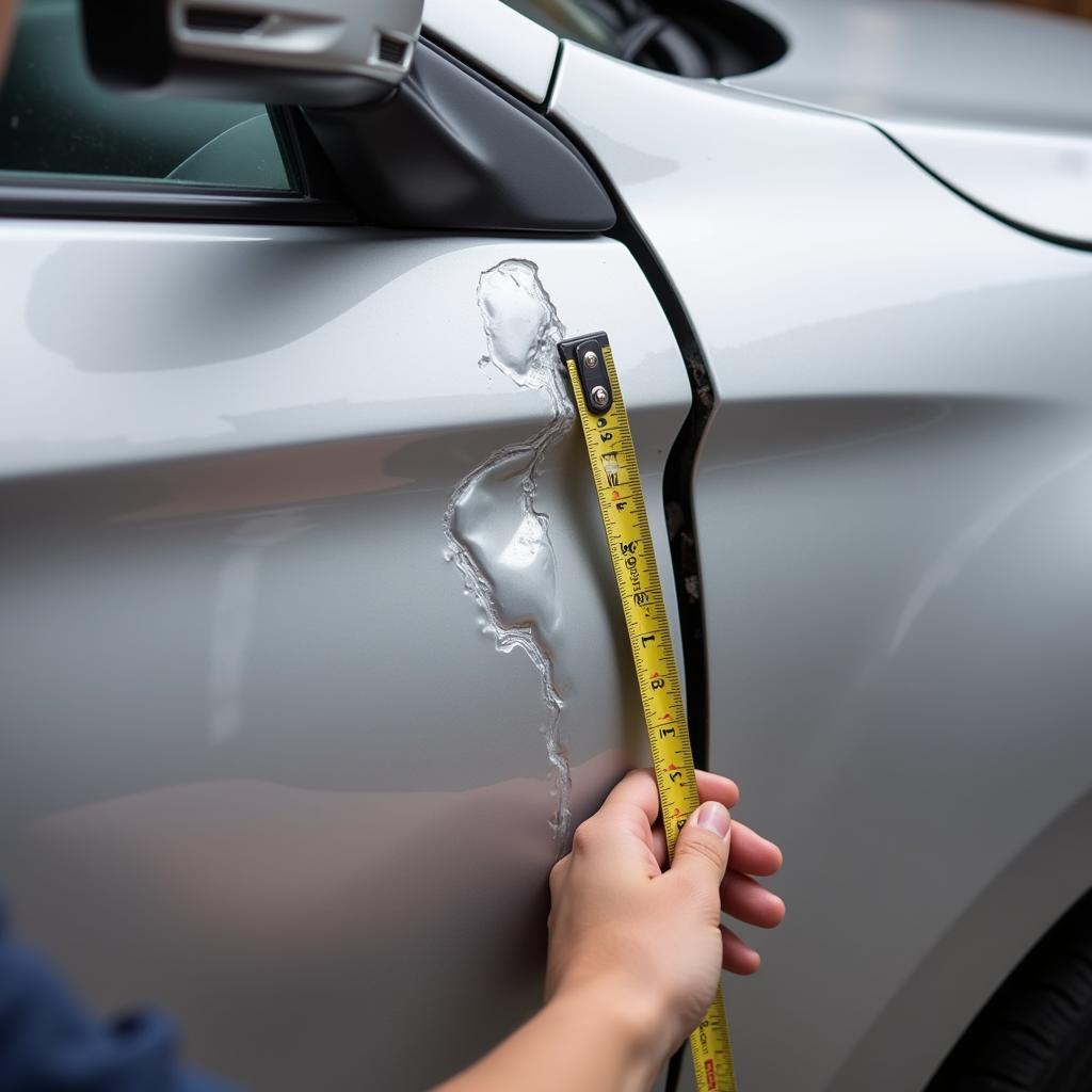 Assessing Car Door Frame Damage