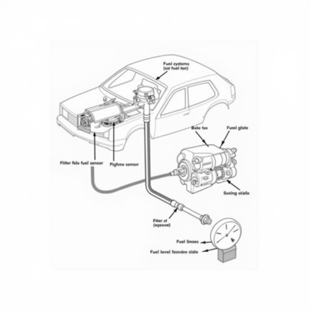 Car Fuel System Diagram