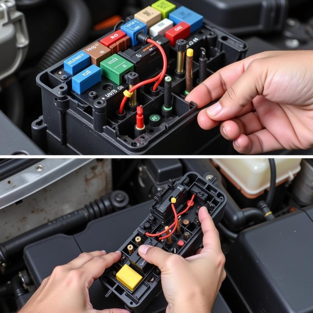 Replacing a Car Fuse Box