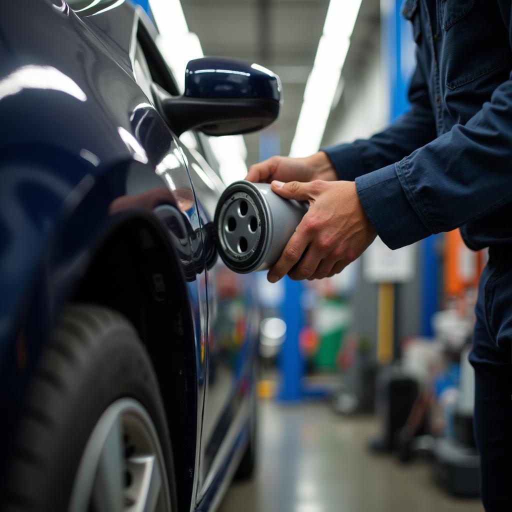 Oil Change Service at Walmart