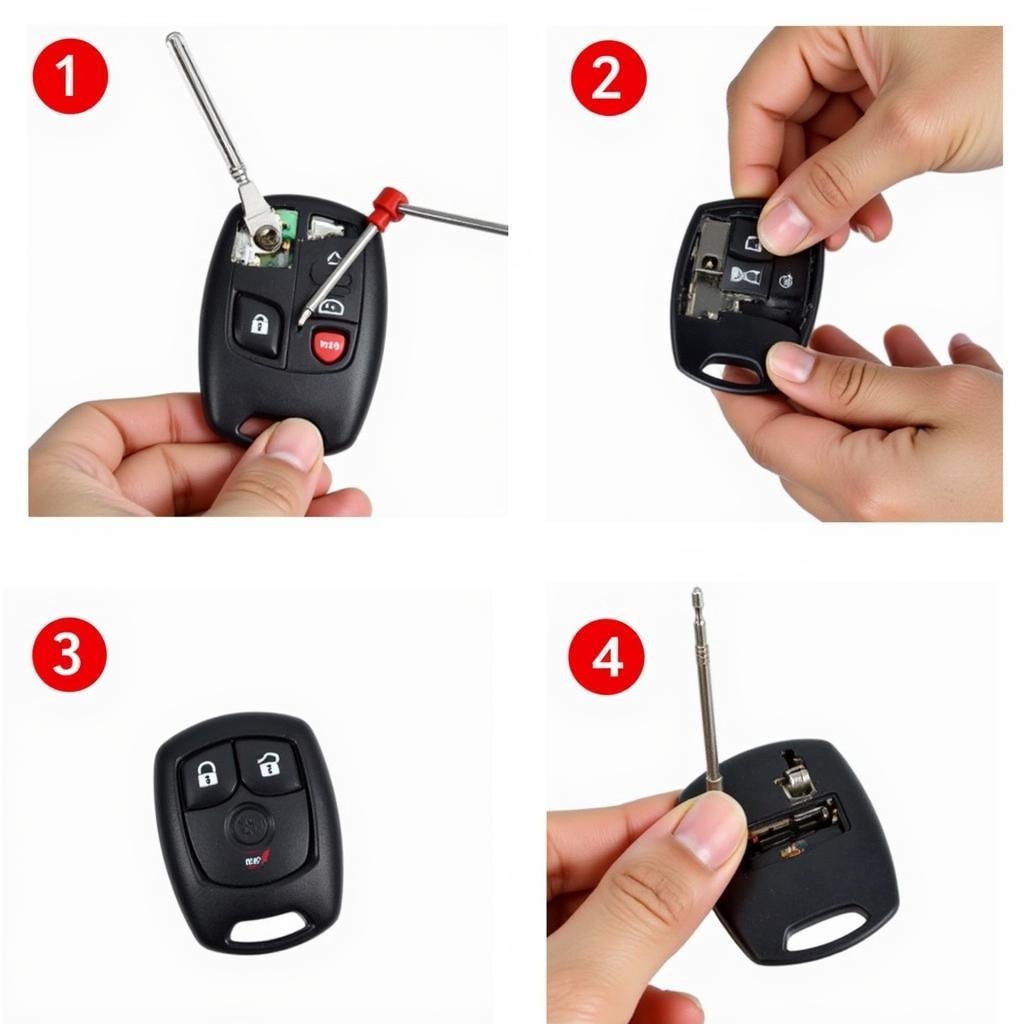 Replacing a Car Key Battery