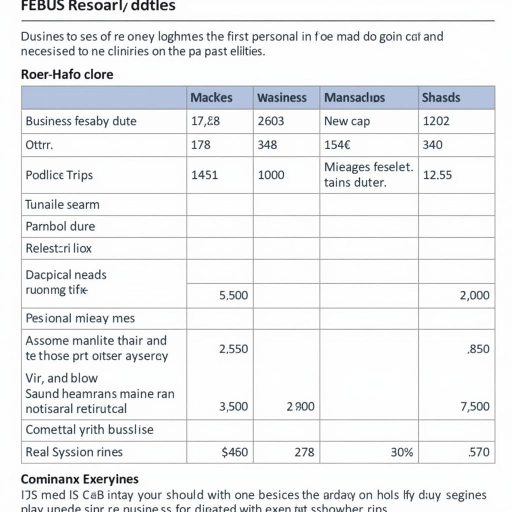 Car Logbook for GST Claim