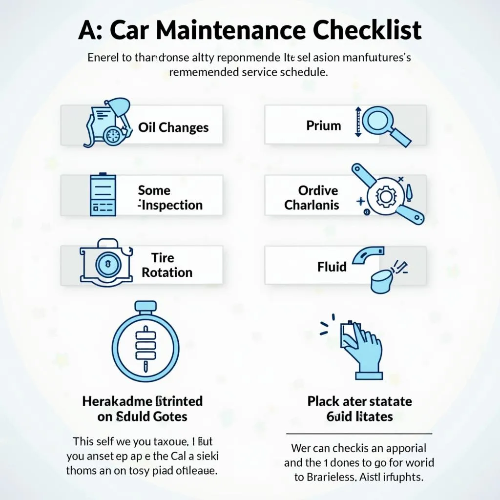 Car Maintenance Checklist