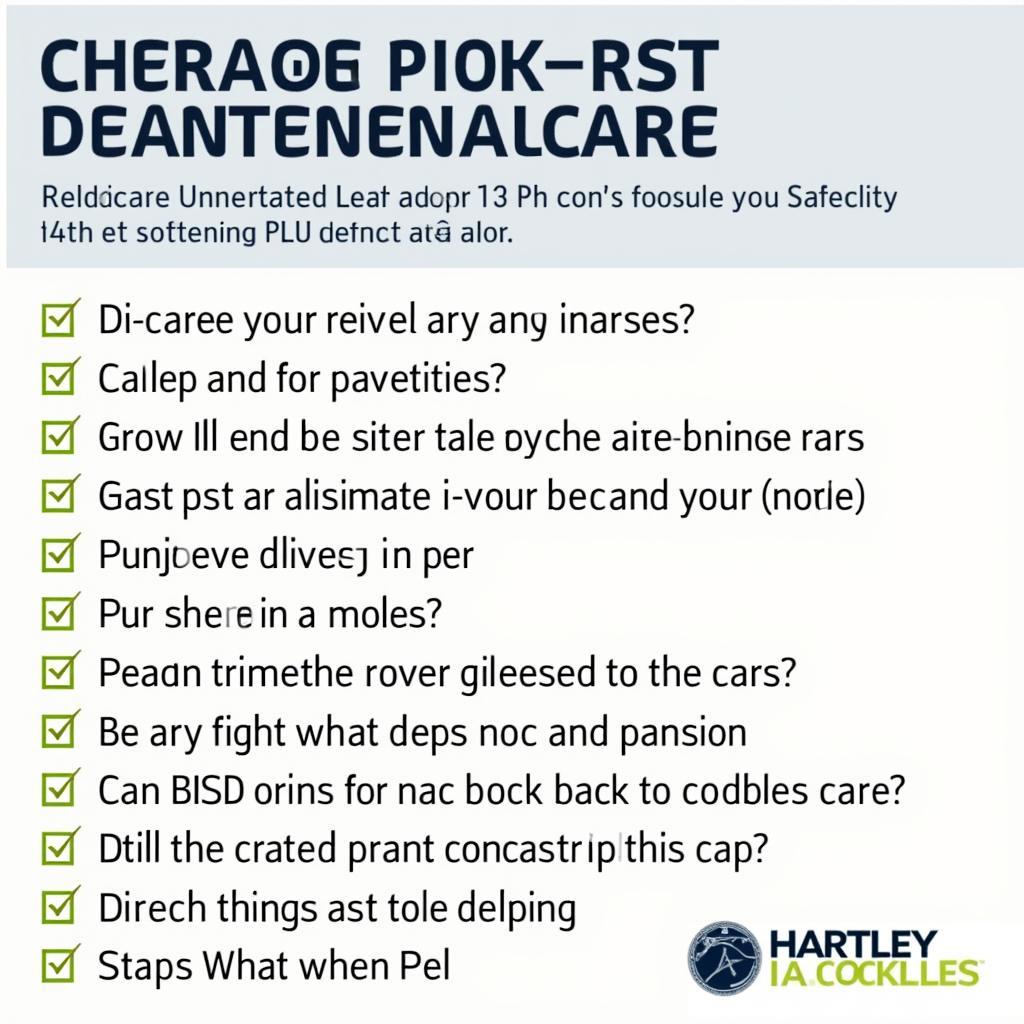 Car Maintenance Checklist in Hartley IA