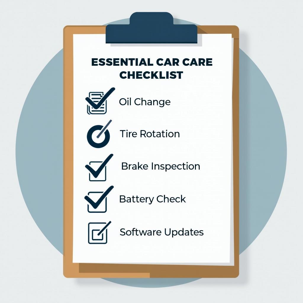 Car Maintenance Checklist