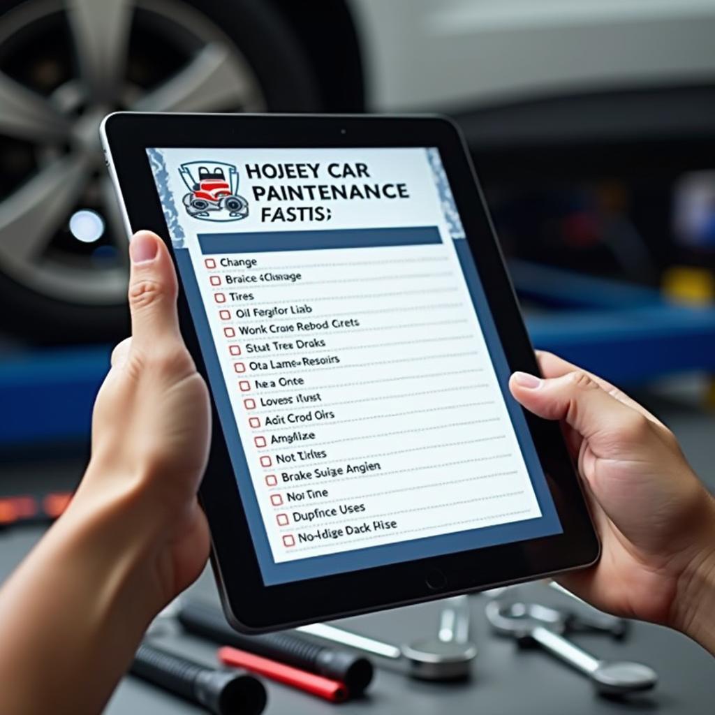 Car Maintenance Checklist