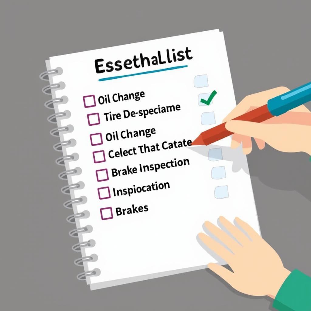 Car Maintenance Checklist