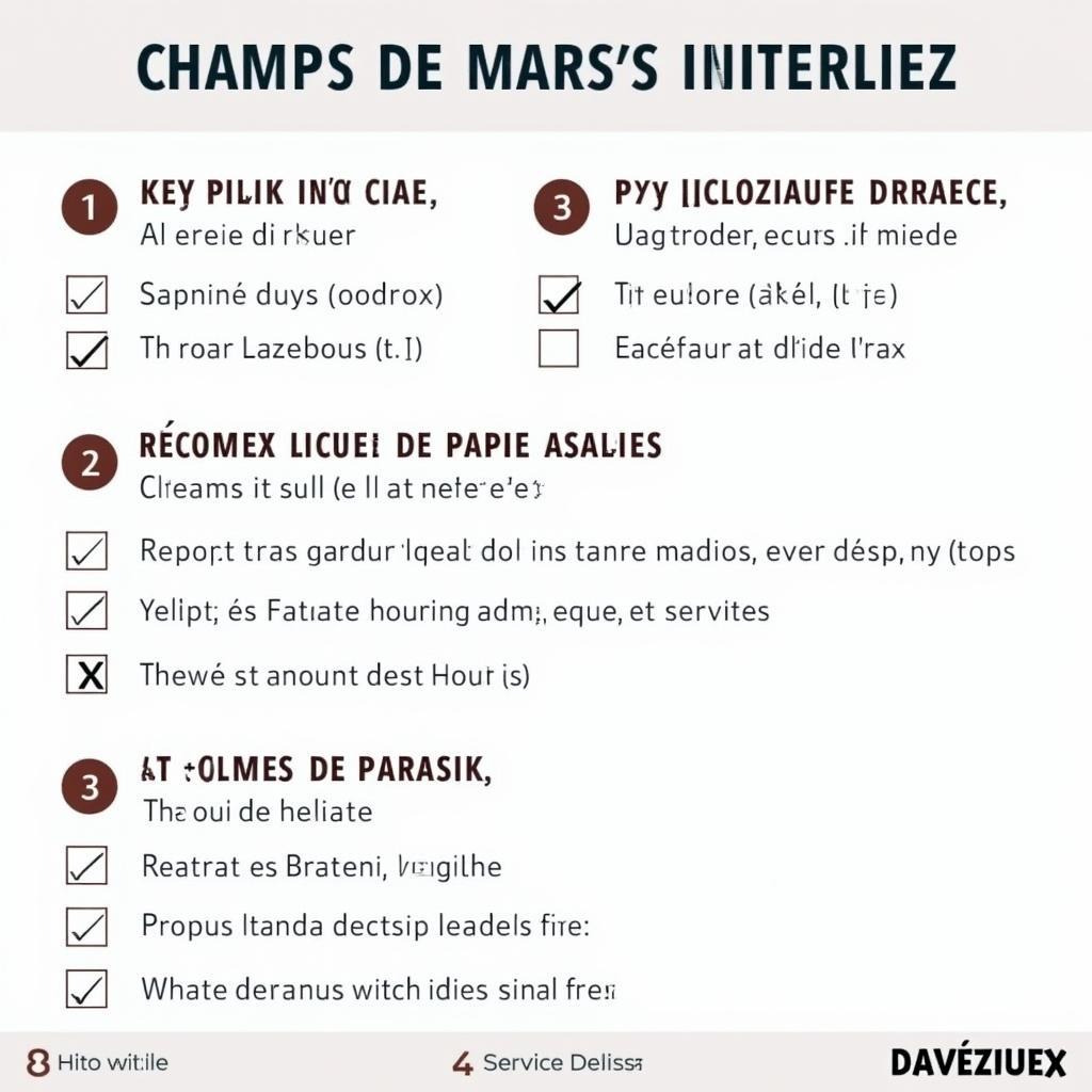 Essential car maintenance checklist for Champs de Mars drivers