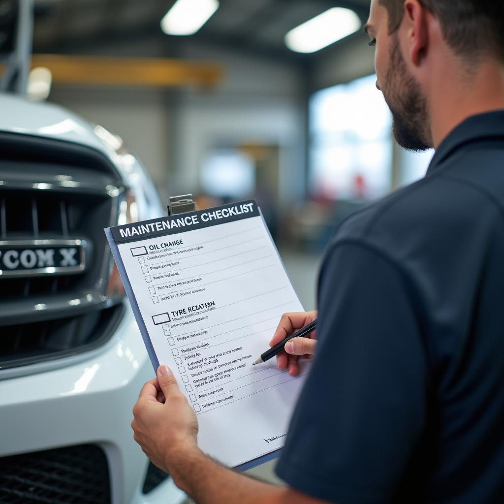 Car Maintenance Checklist