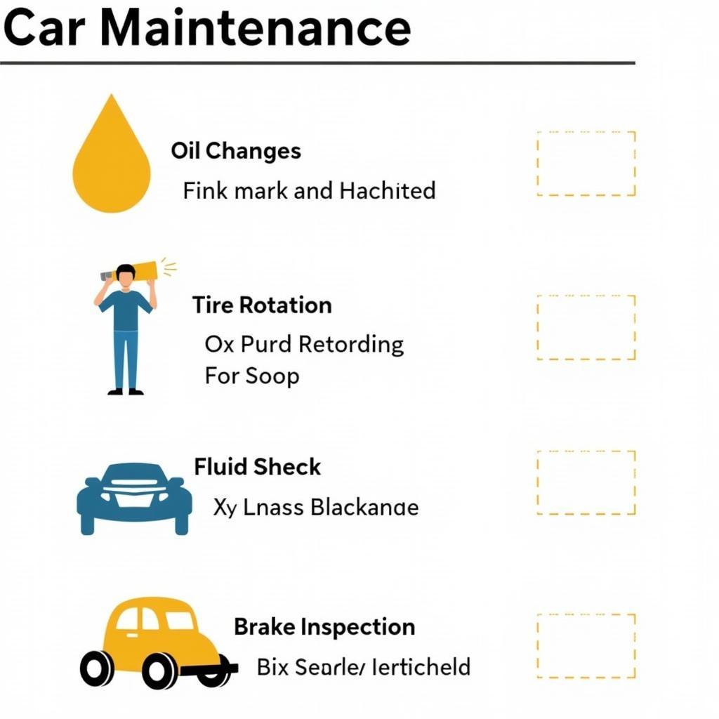 Car Maintenance Checklist