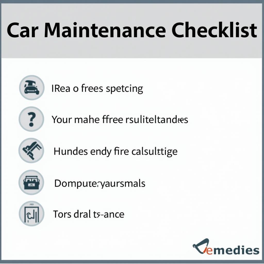 Car Maintenance Checklist Clackamas