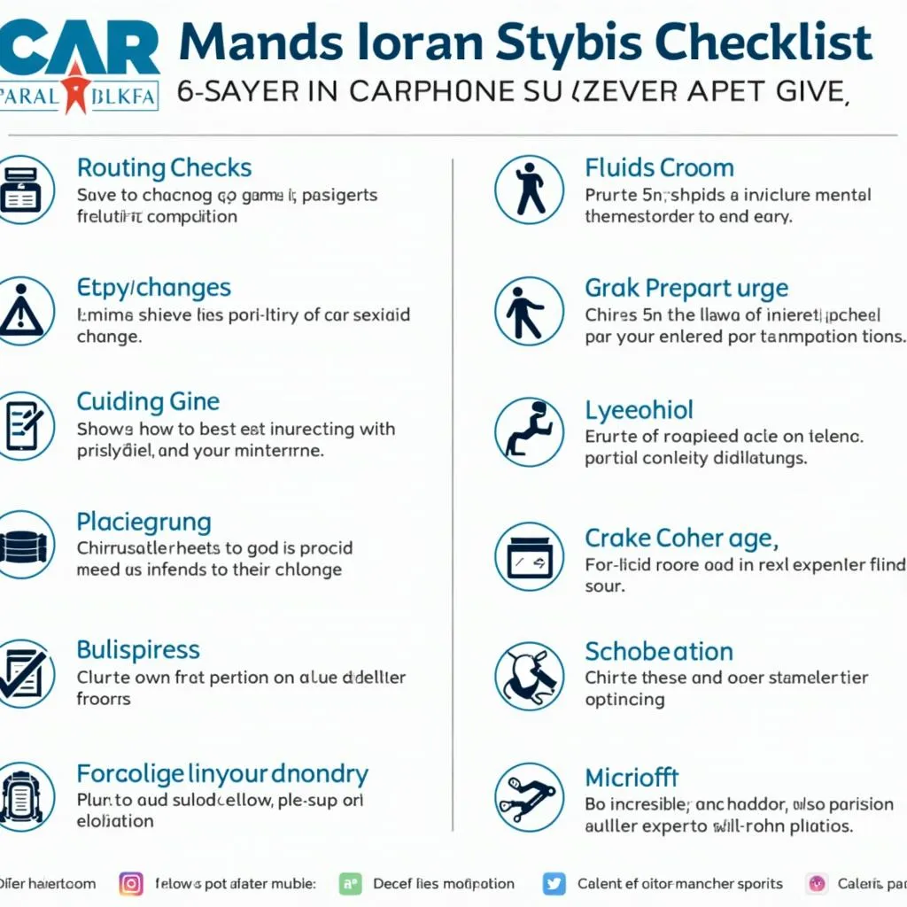 Car Maintenance Checklist Indianapolis